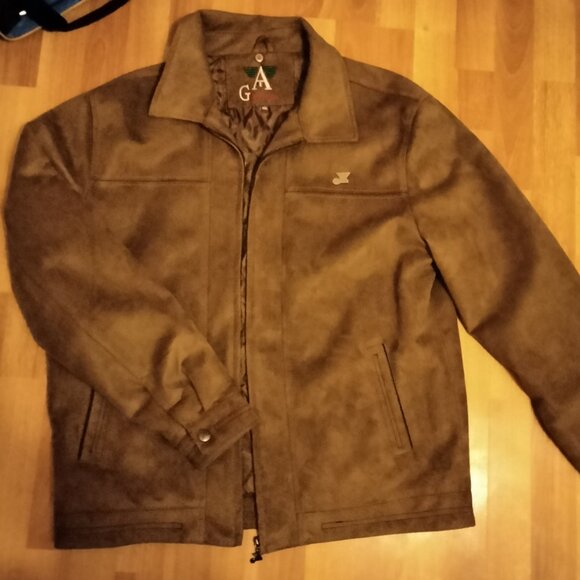 Armani Brown Suede Jacket - Picture 1 of 1